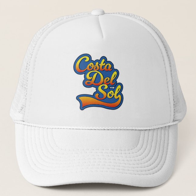 Costa Del Sol logo Trucker Hat (Front)
