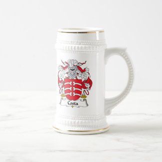 Costa Family Crest Beer Stein