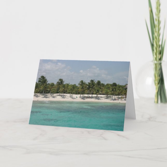 Costa Maya Beach Card (Front)