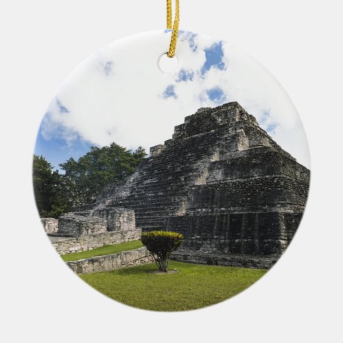 Costa Maya Chacchoben Mayan Ruins Ceramic Ornament