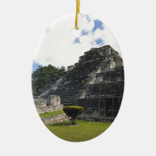 Costa Maya Chacchoben Mayan Ruins Ceramic Ornament
