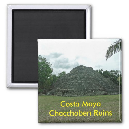 Costa Maya Chacchoben Ruins Mexixo Magnet