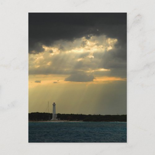 Costa Maya lighthouse Postcard