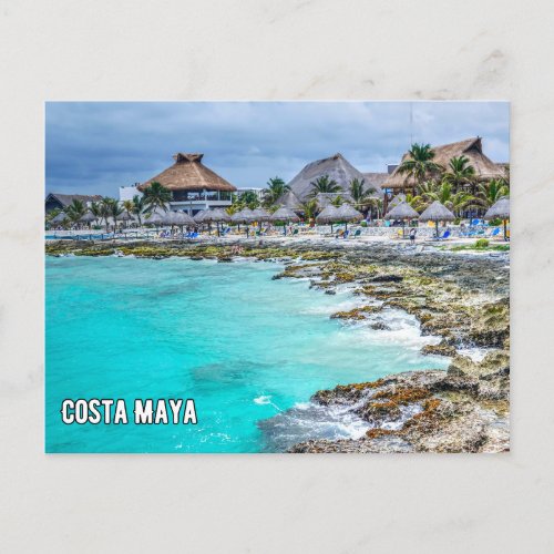Costa Maya Mexico Postcard