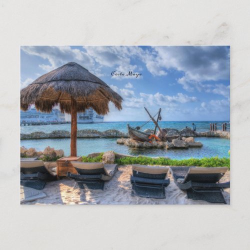 Costa Maya Mexico Postcard