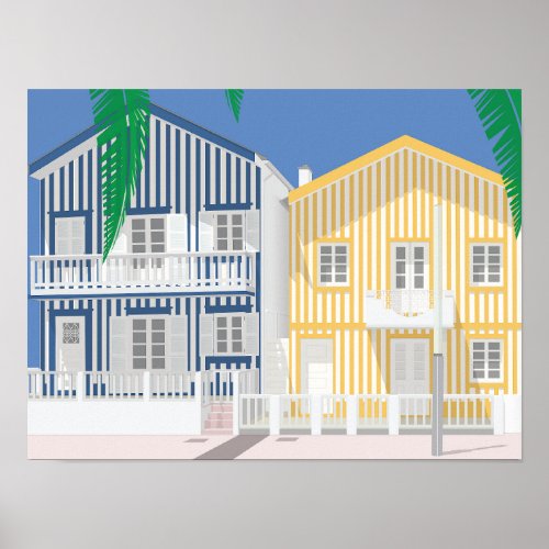 Costa Nova Beach Houses 2 Poster