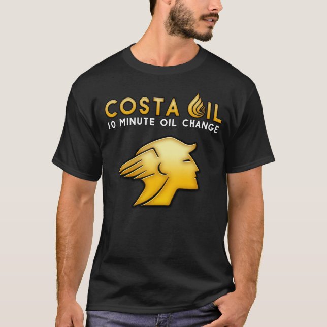 Costa Oil Dark Shirt (Front)