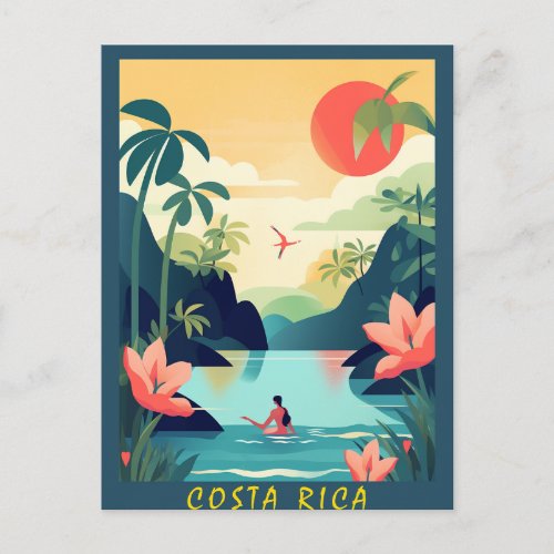 COSTA RICA 1 POSTCARD