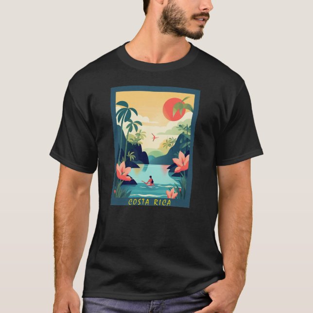 COSTA RICA #1 T-Shirt (Front)