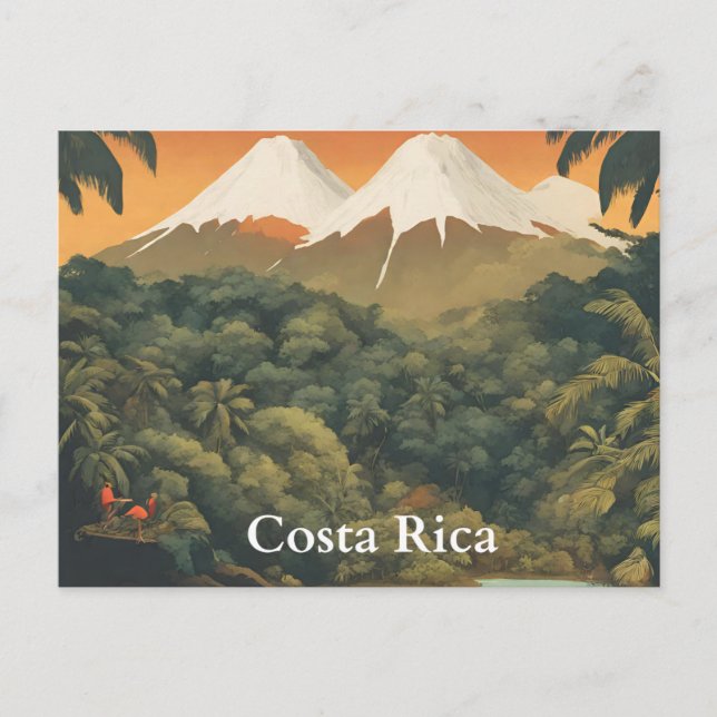 Costa Rica (2) Postcard (Front)