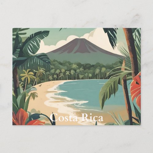 Costa Rica 4 Postcard