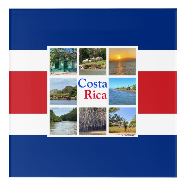 Costa Rica   Acrylic Print (Front)