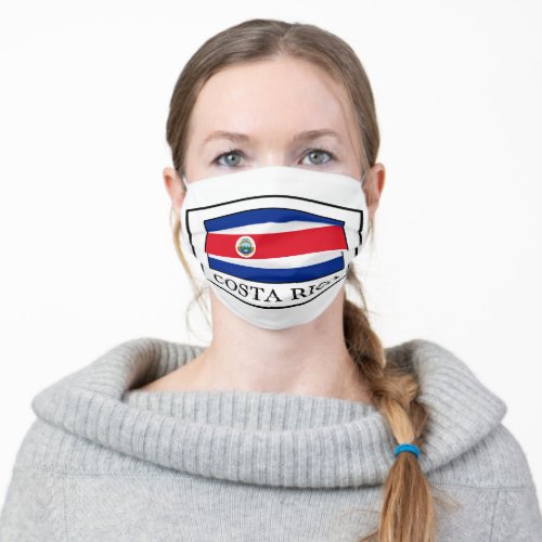 Costa Rica Adult Cloth Face Mask