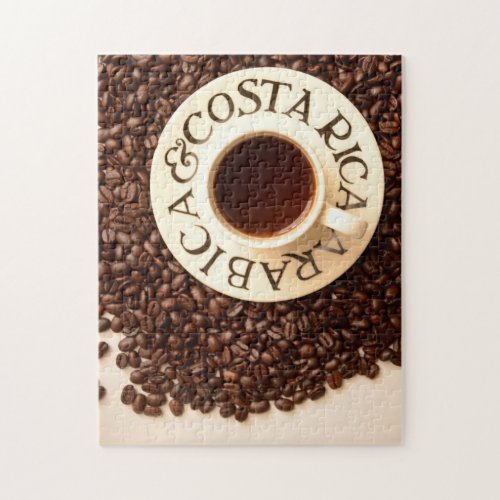 Costa Rica Arabica Coffee Jigsaw Puzzle