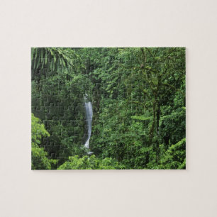 Costa Rica, Arenal Volcano area, Hanging Bridges Jigsaw Puzzle