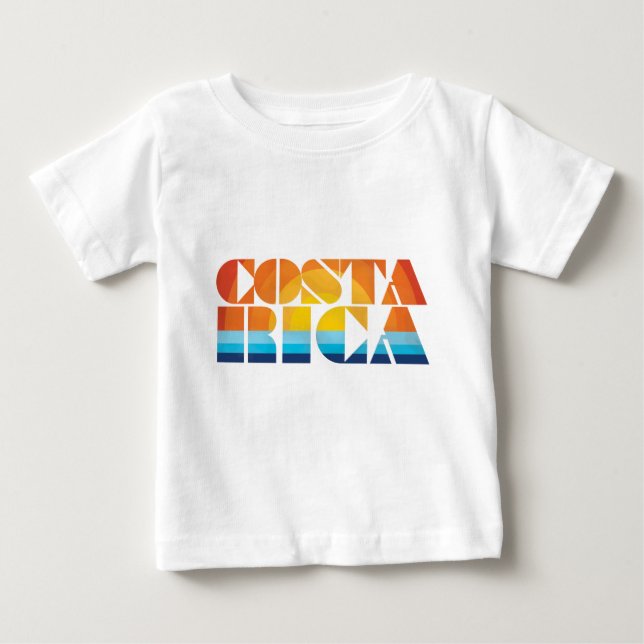 Costa Rica Baby T-Shirt (Front)