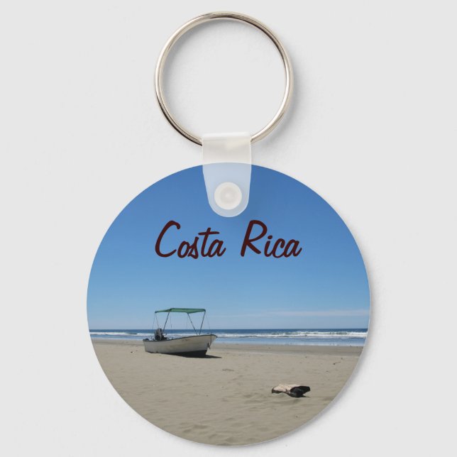 Costa Rica Beach Keychain (Front)