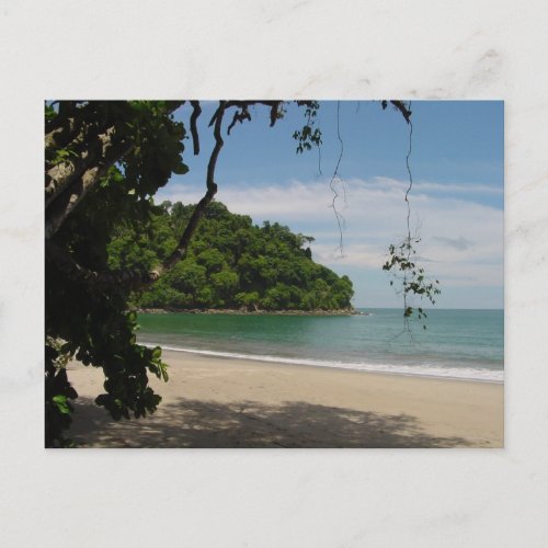 Costa Rica Beach Paradise Postcard