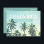 Costa Rica Beach Wedding Save the Dates Announcement Postcard<br><div class="desc">Tropical beach wedding save the date postcards for your Costa Rica destination beach wedding. This gorgeous tropical beach palm tree design postcard is the perfect way to announce your wedding plans to your family and friends.</div>