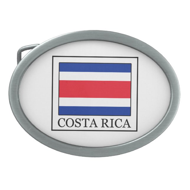 Costa Rica Belt Buckle (Front)