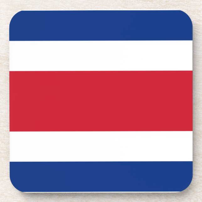 Costa Rica Beverage Coaster (Front)