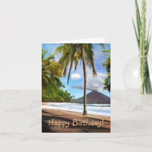 Costa Rica Birthday Card