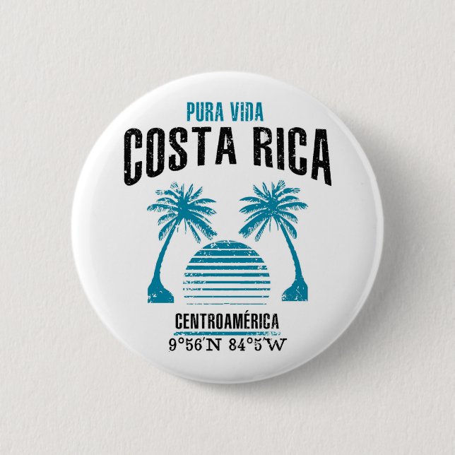 Costa Rica Button (Front)