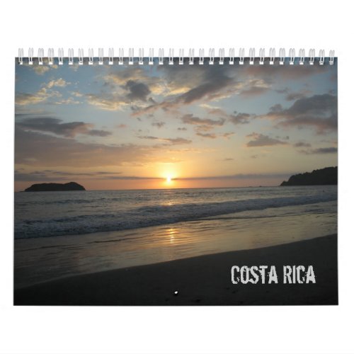 Costa Rica Calendar