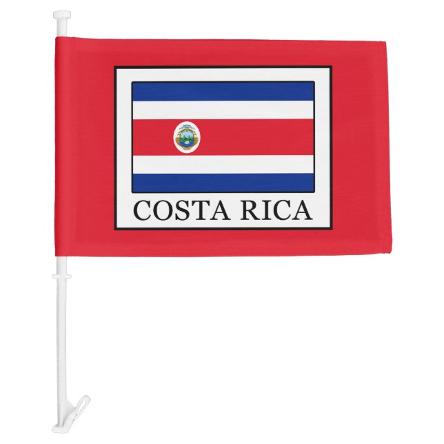 Costa Rica Car Flag (Front)
