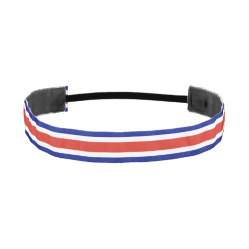 Costa Rica Civil Flag Athletic Headband