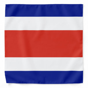 Costa Rica Civil Flag Bandana