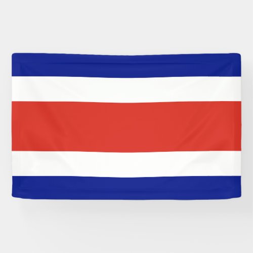Costa Rica Civil Flag Banner