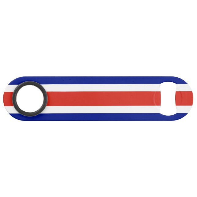 Costa Rica Civil Flag Bar Key (Front (Horizontal))