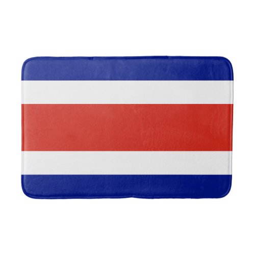 Costa Rica Civil Flag Bath Mat