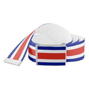 Costa Rica Civil Flag Belt