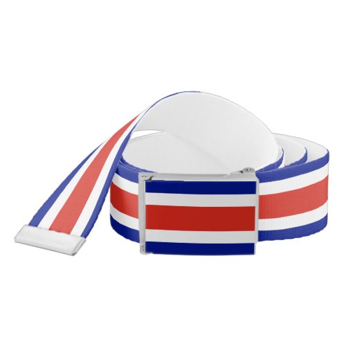 Costa Rica Civil Flag Belt