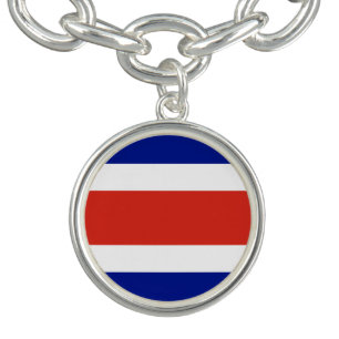 Costa Rica Civil Flag Bracelet