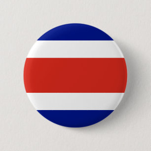 Costa Rica Civil Flag Button