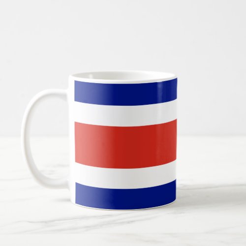 Costa Rica Civil Flag Coffee Mug