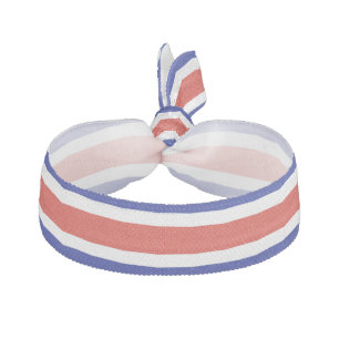 Costa Rica Civil Flag Elastic Hair Tie