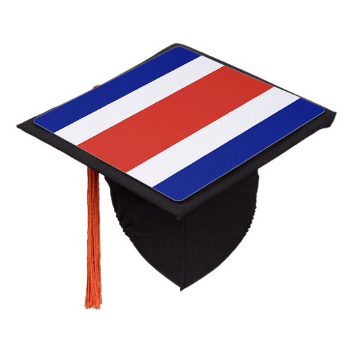 Costa Rica Civil Flag Graduation Cap Topper