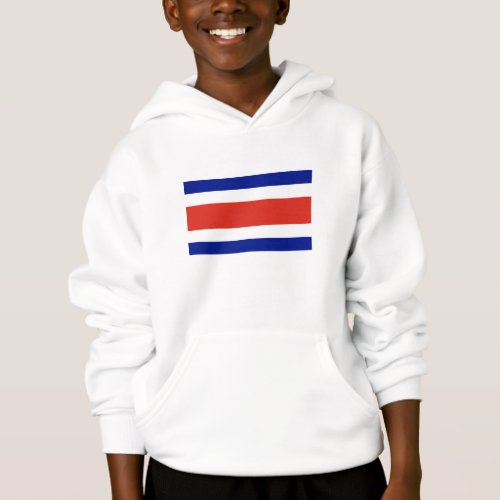 Costa Rica Civil Flag Hoodie