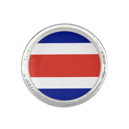 Costa Rica Civil Flag Ring