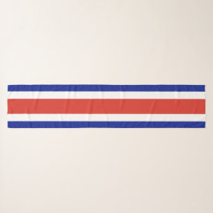 Costa Rica Civil Flag Scarf