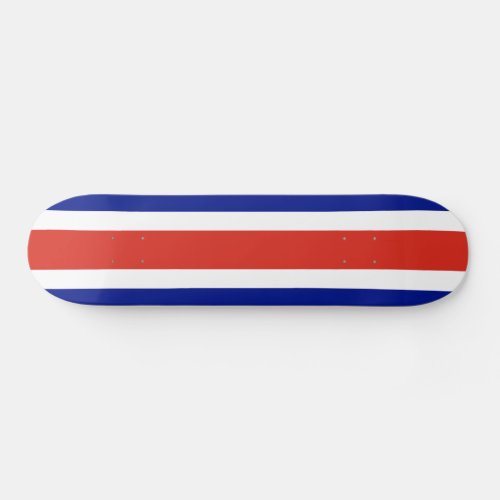 Costa Rica Civil Flag Skateboard