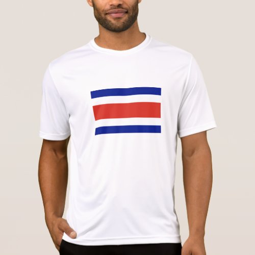 Costa Rica Civil Flag T_Shirt
