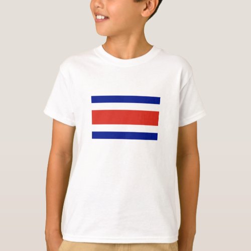 Costa Rica Civil Flag T_Shirt