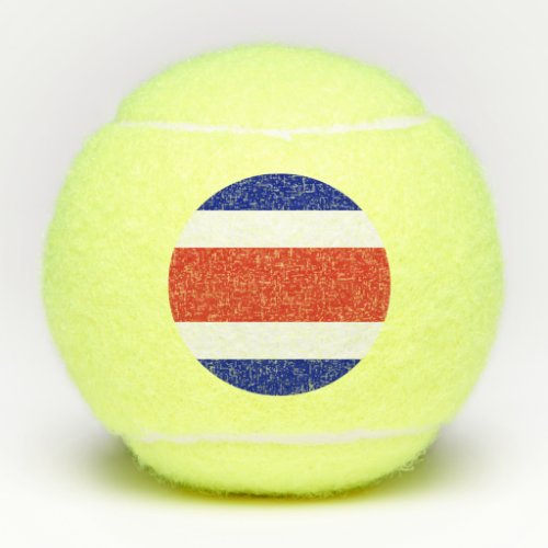 Costa Rica Civil Flag Tennis Balls