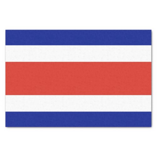 Costa Rica Civil Flag Tissue Paper