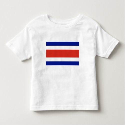 Costa Rica Civil Flag Toddler T_shirt